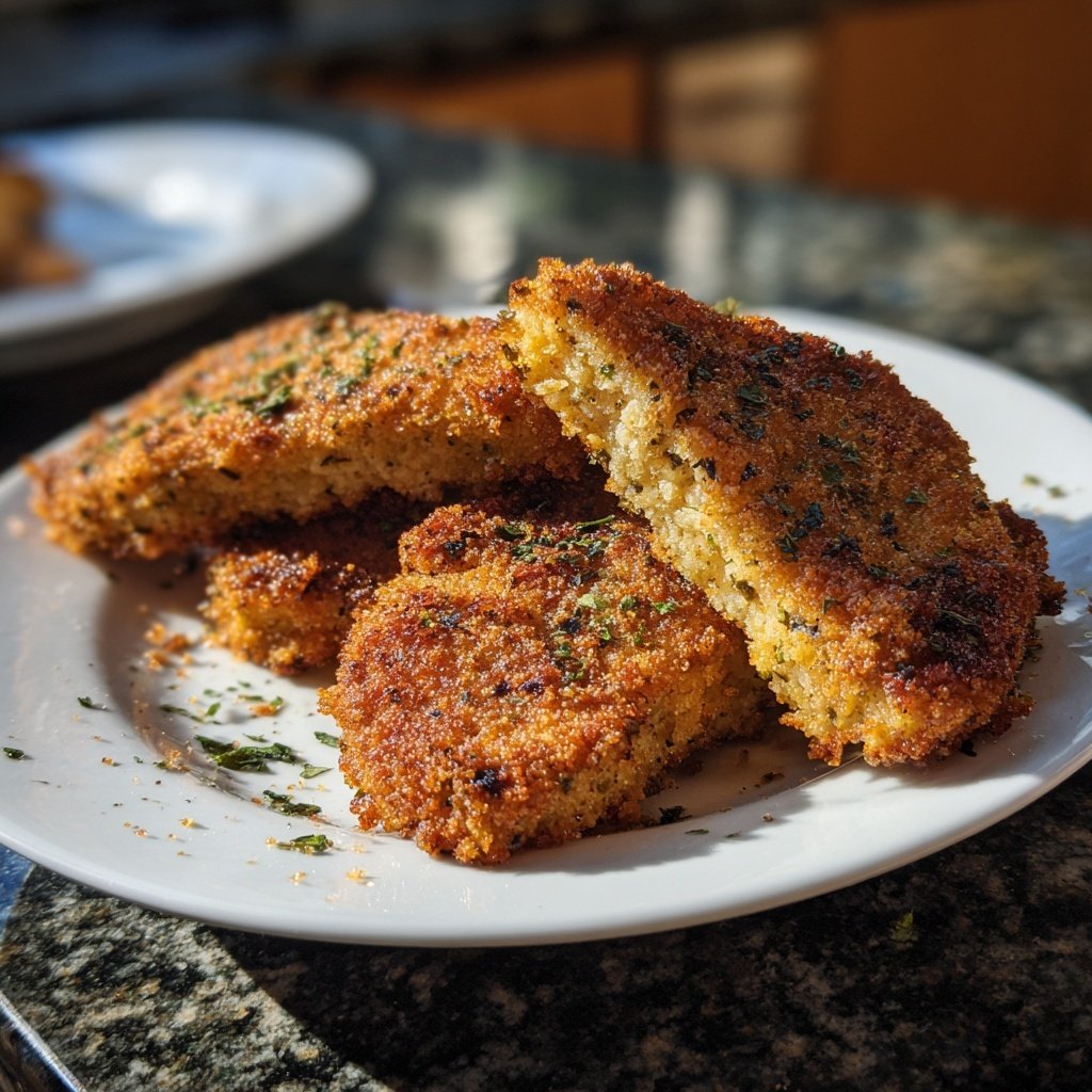 Blumenkohl Schnitzel Aus Dem Ofen