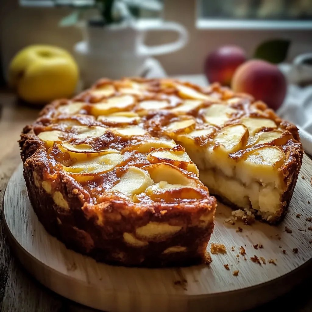 Zimtkuchen mit 400 g Äpfel in 15 Minuten zubereitet!