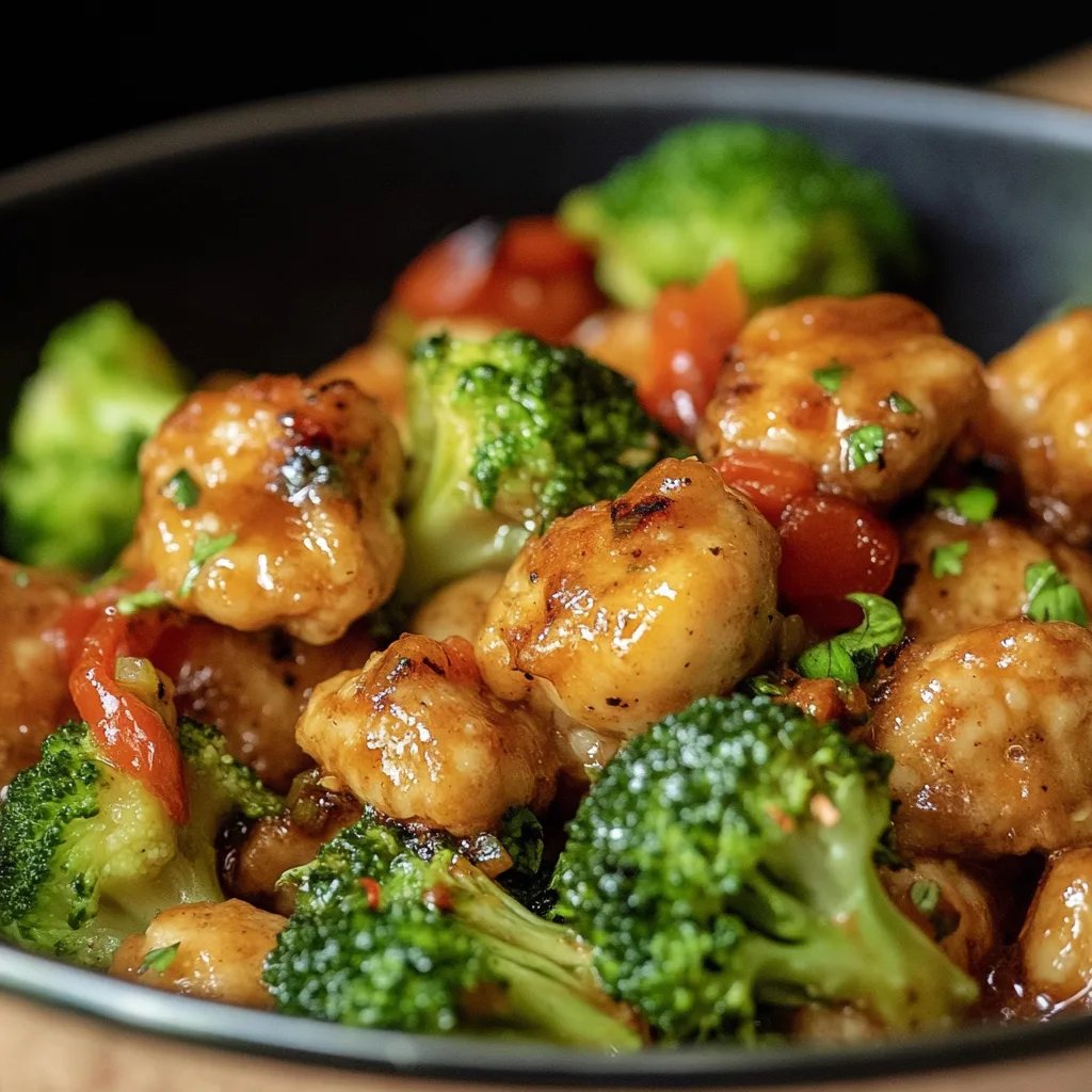 Hühnchen mit Brokkoli