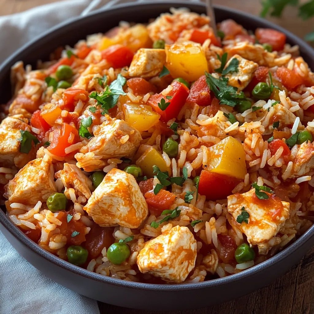 Serbischer Reis mit Hähnchen