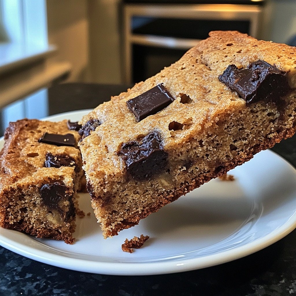 Bananenbrot mit Schokostückchen